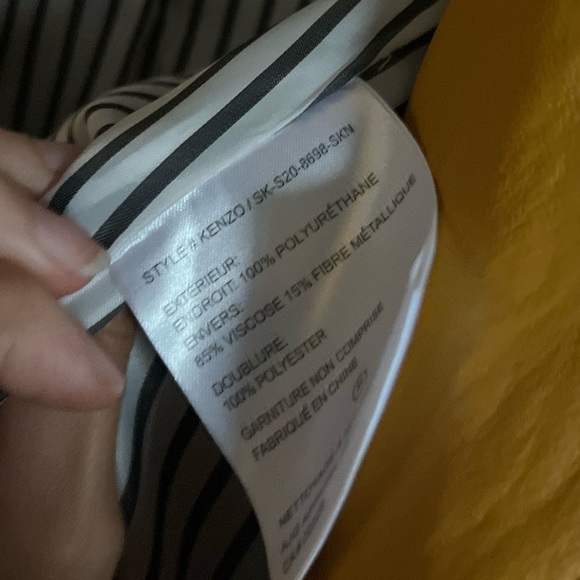 SØSKEN HARLEY DAFFODIL - FAUX LEATHER CROPPED MOTO JACKET - Picture 8 of 16